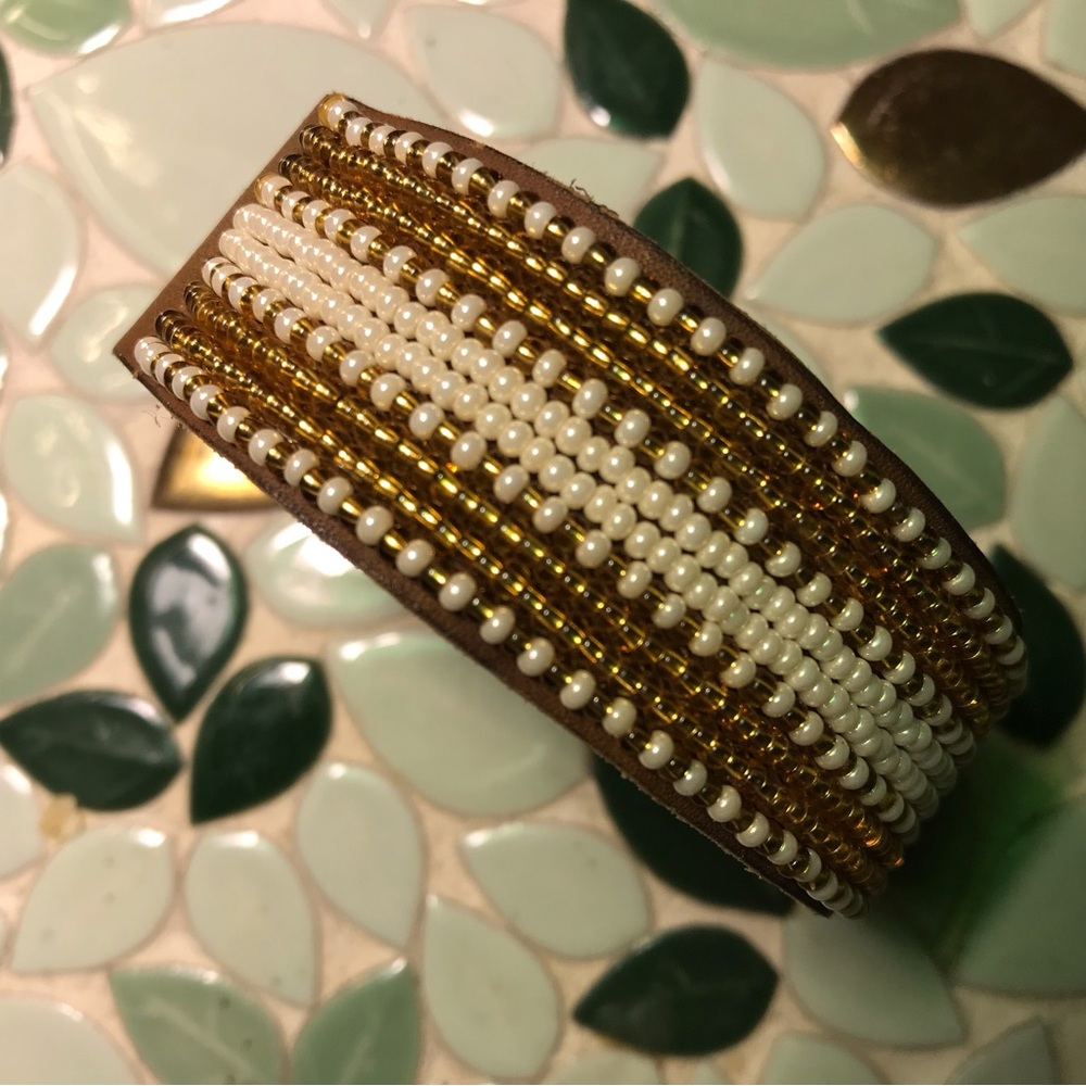 Beaded Cuff Bracelet